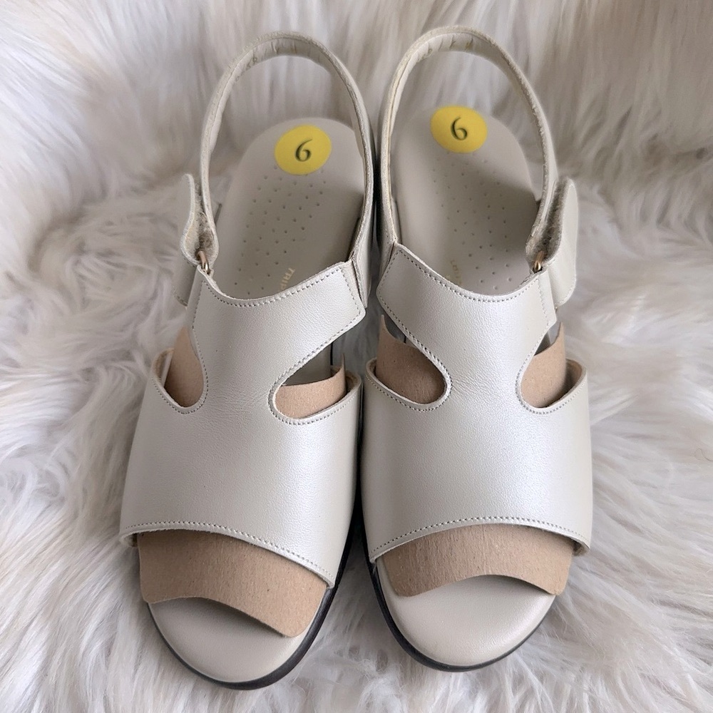 SAS  Cream Women's Sandals - Picture 4 of 14